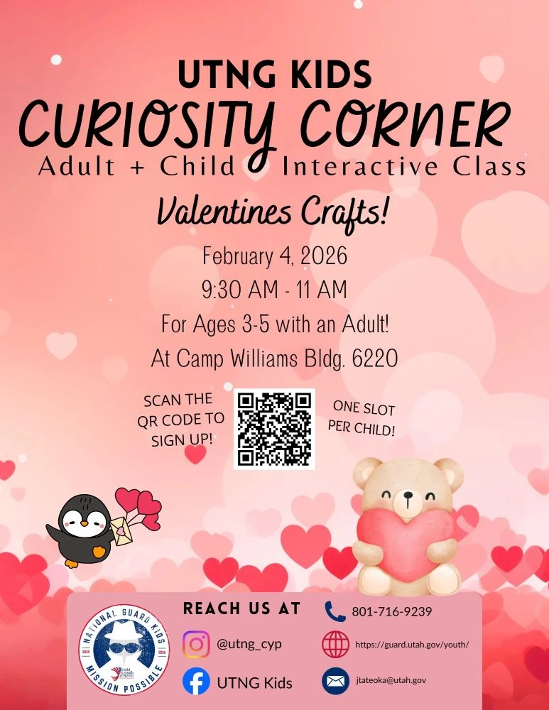 CYP Curiosity Corner Valentine's Crafts