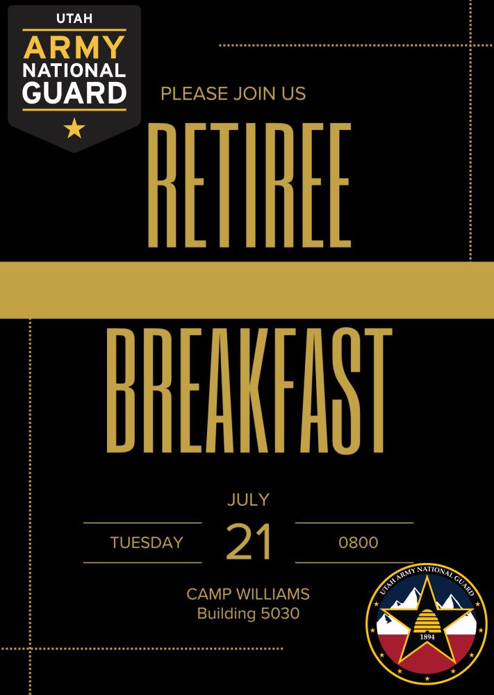 July 21, retiree breakfast