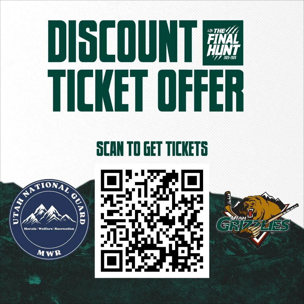 QR code for Grizzlies discount tickets